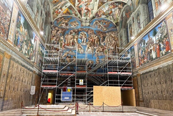 Vatican Begins Restoration of Michelangelo's 'The Last Judgment'